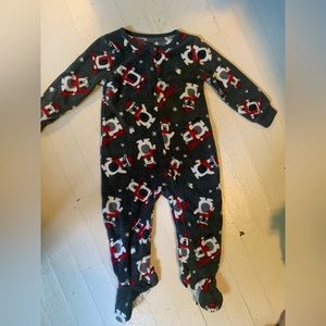 Warm footie PJ’s boys size 18 months
